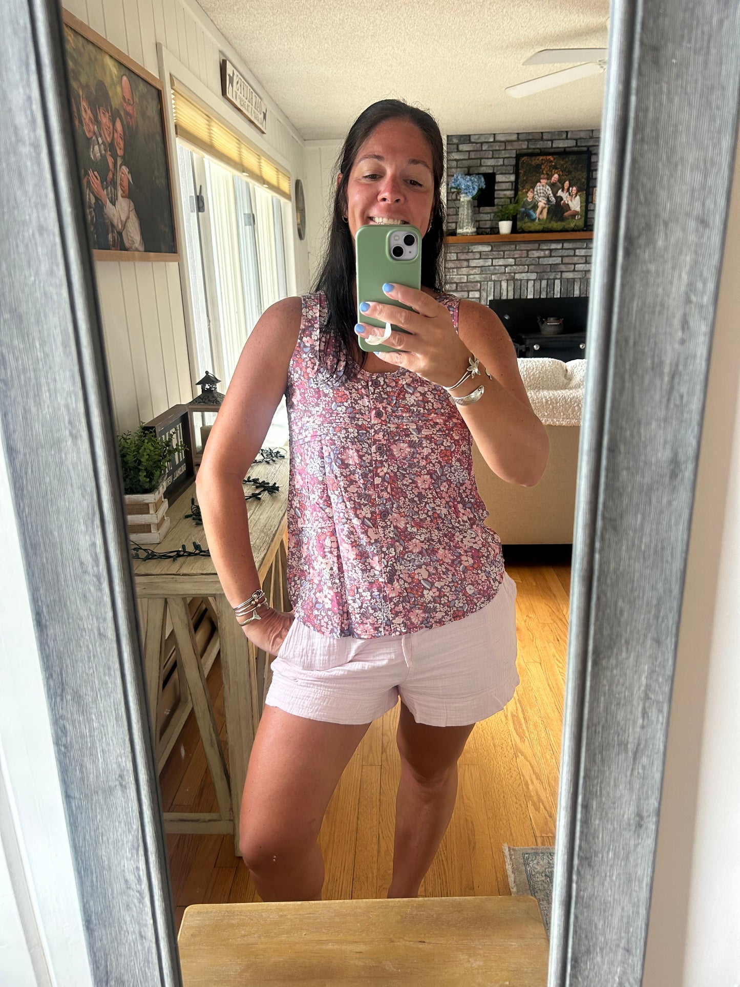 Boho Floral Tank