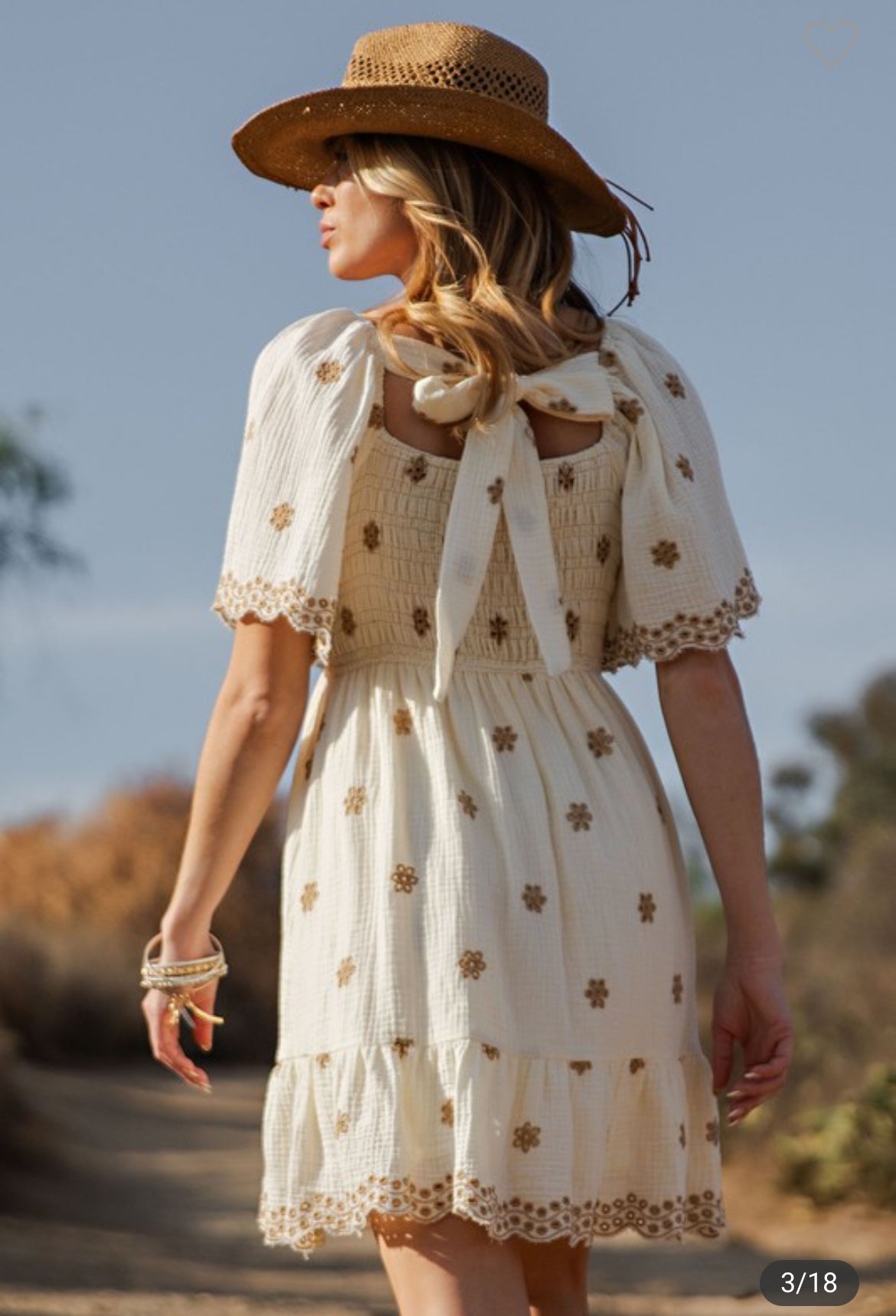 Boho Floral Dress