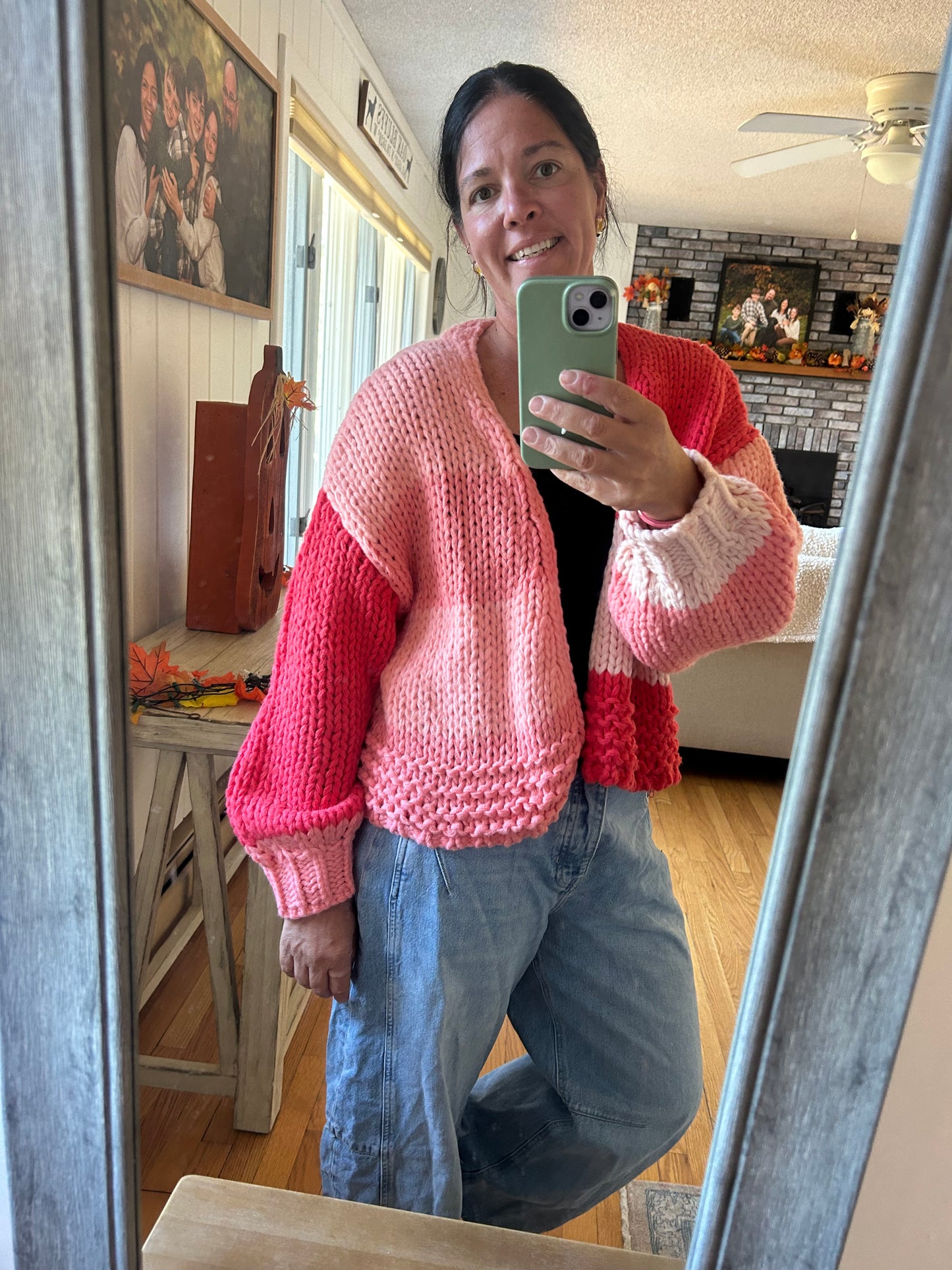 Color Block Knit Sweater