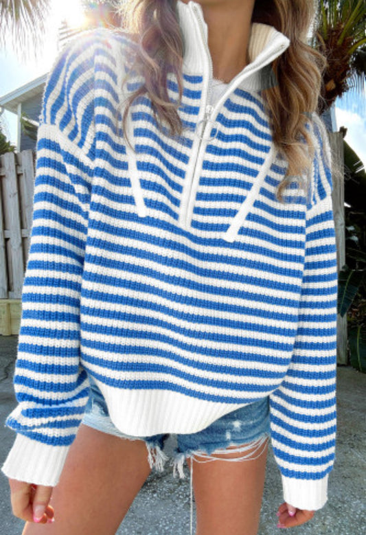 Quarter Zip Sweater