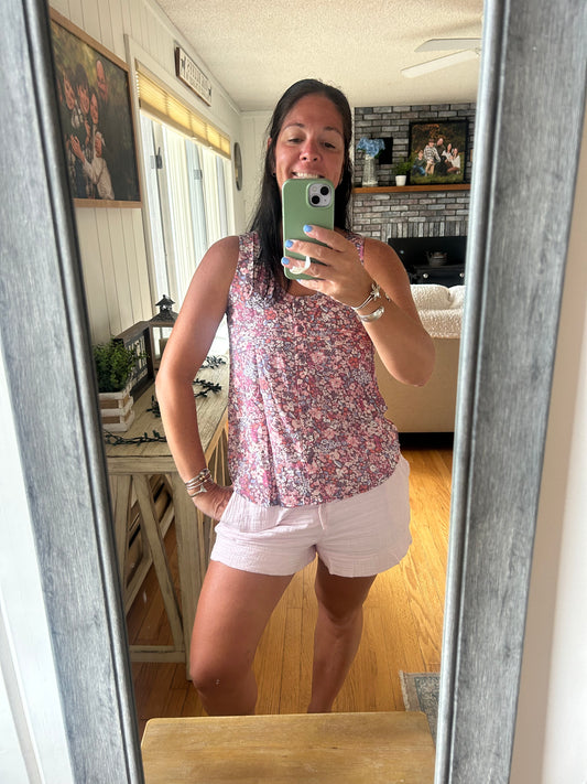 Boho Floral Tank