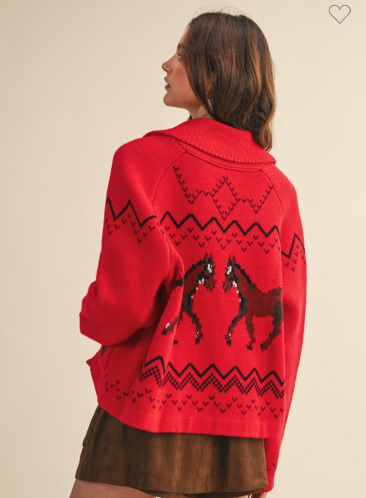 Horse Cardigan