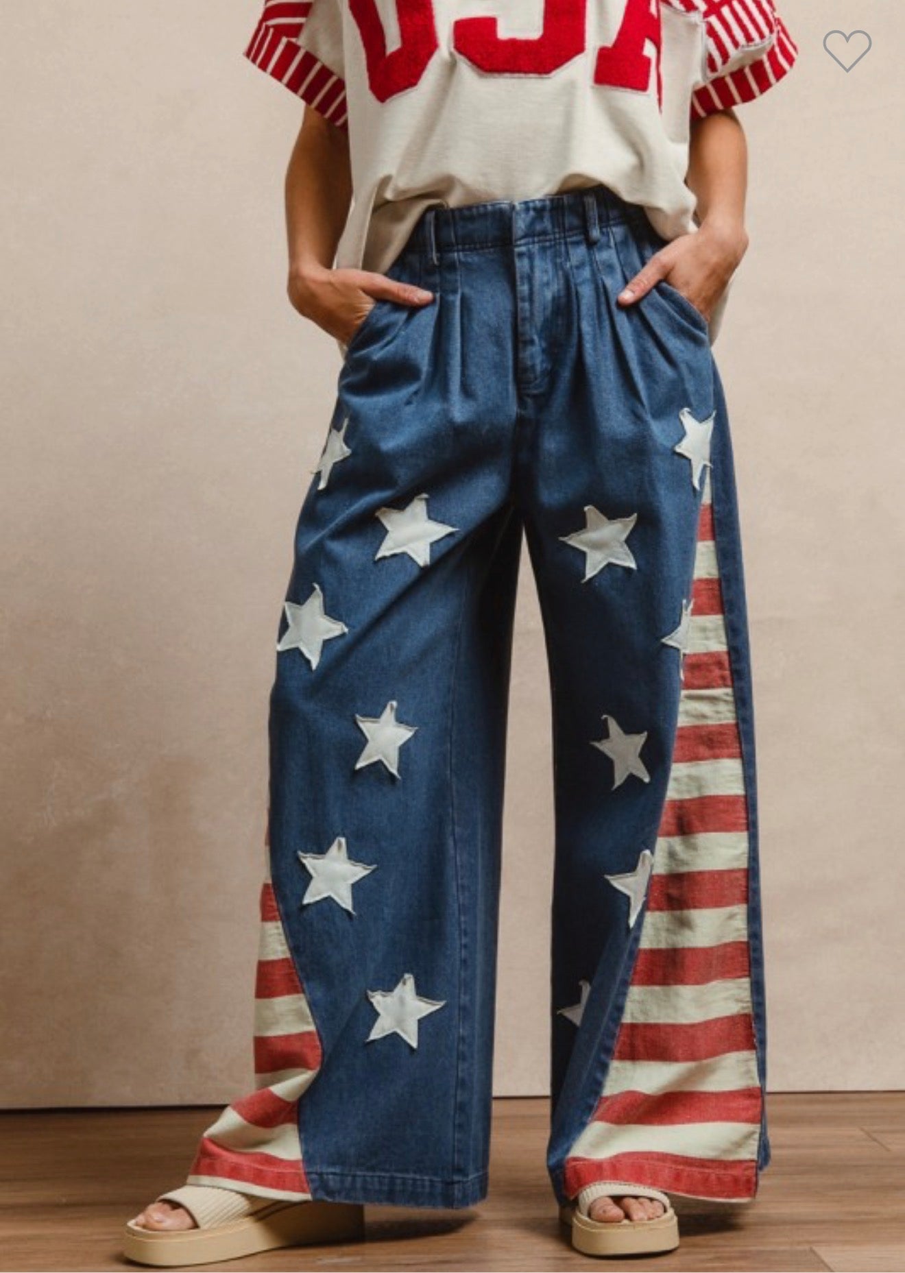 American Flag Jeans