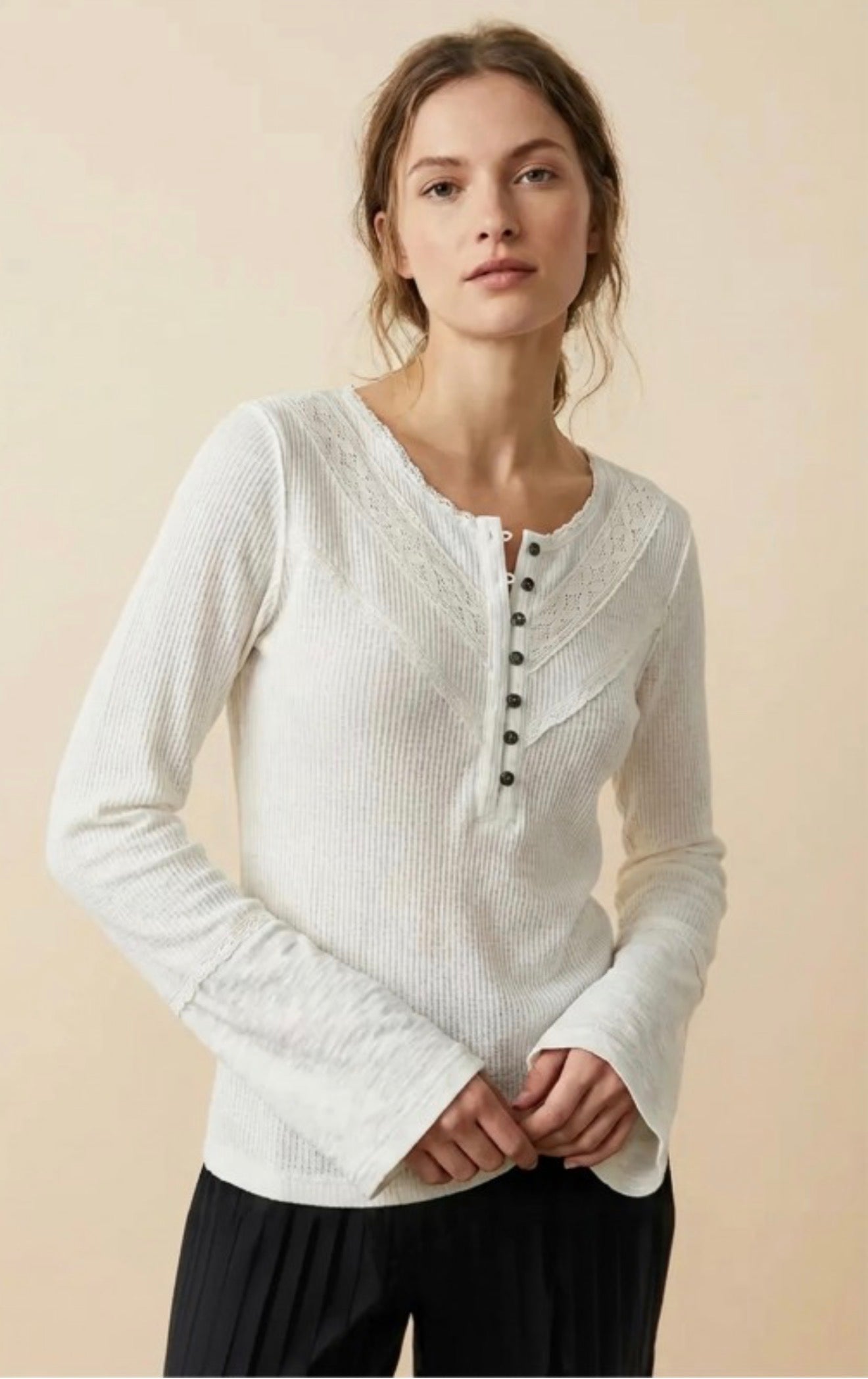 Buttoned Long Sleeve