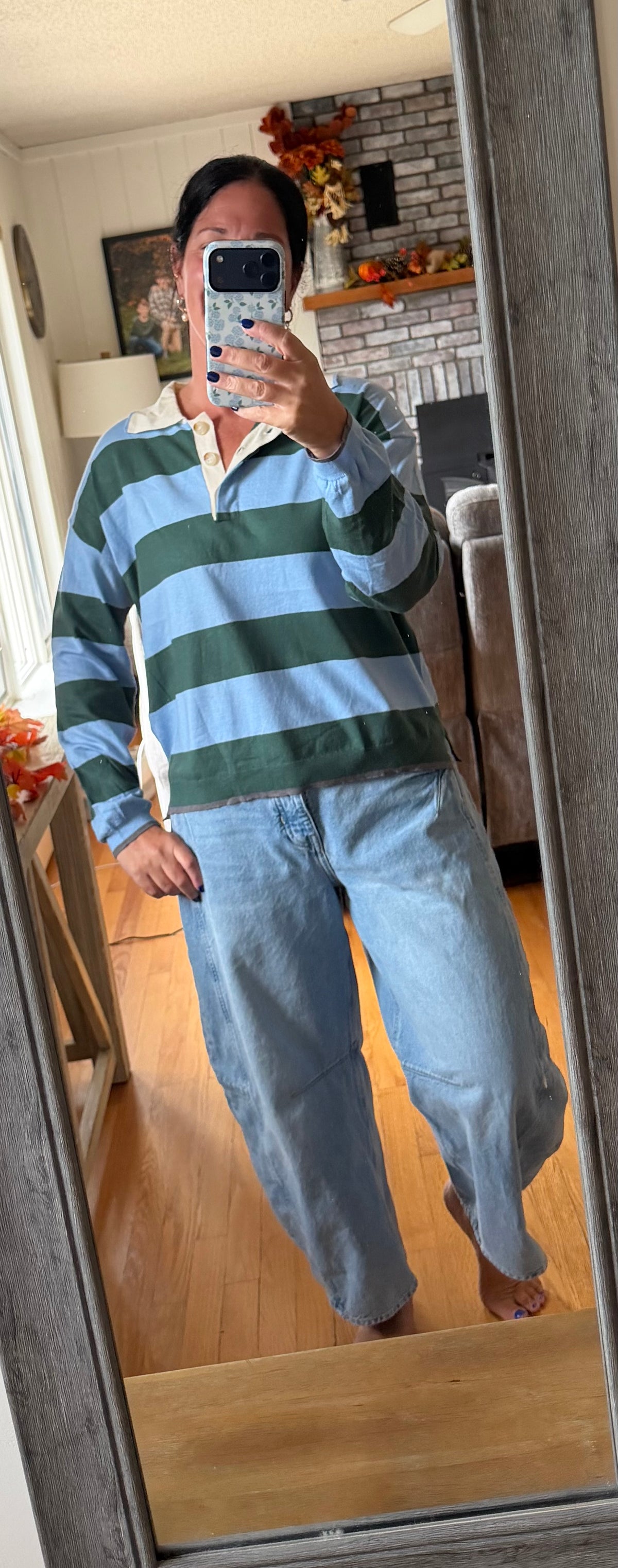 Striped Rugby Sweater