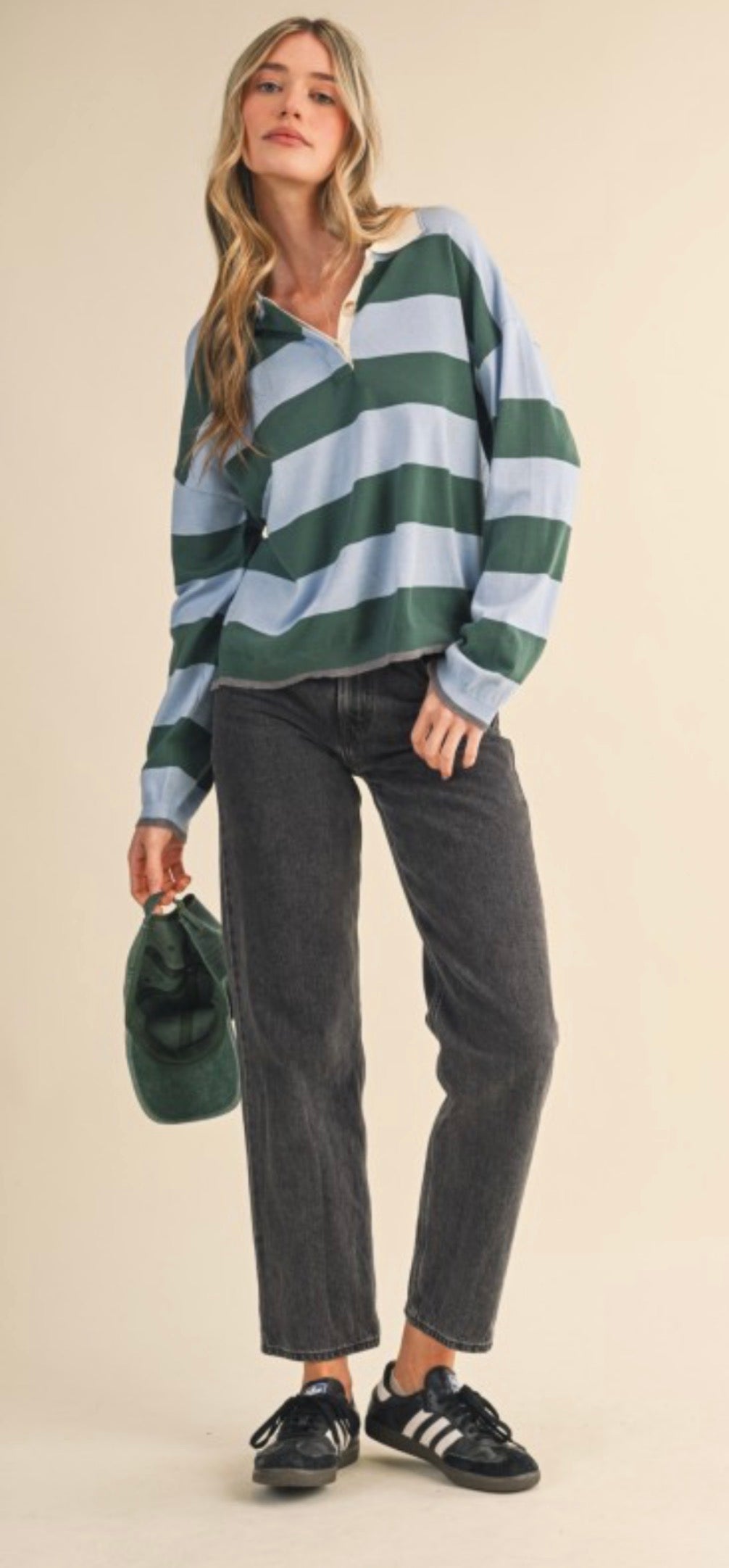 Striped Rugby Sweater